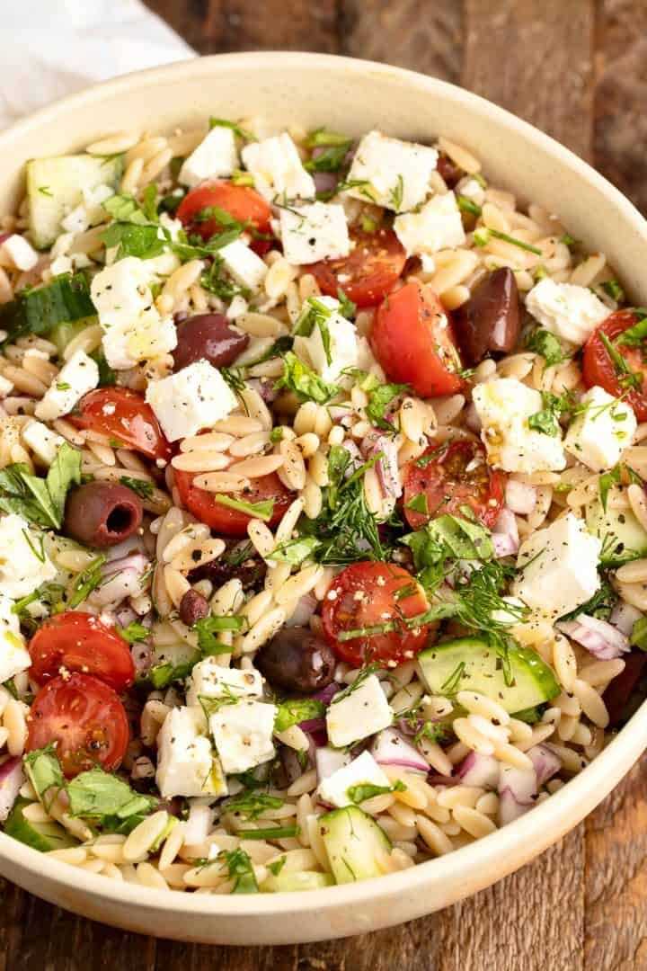 Greek Orzo Salad